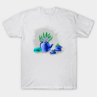 Tea Time with Plants T-Shirt